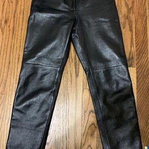 Margaret Godfrey Leather Pants Size 2
